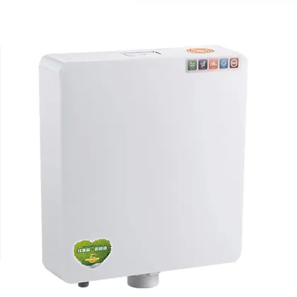 Modern Design Square Plastic Flush Toilet Tanks