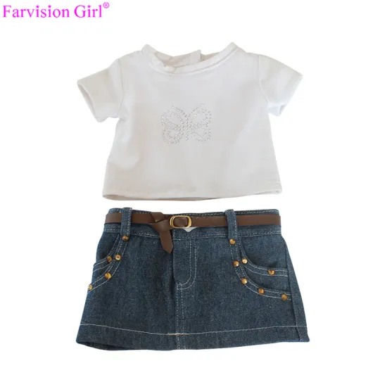 Cotton mini doll clothes display