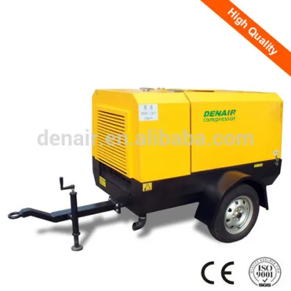 portable diesel ingersoll rand air compressor for drilling rig