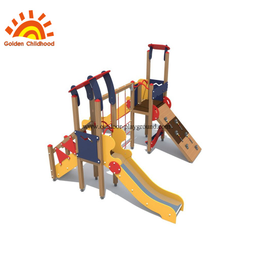 HPL Outdoor Playground Panel Climbing Slide