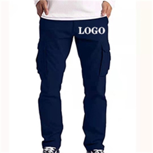 Pantalones de carga para hombres moda casual personalizada