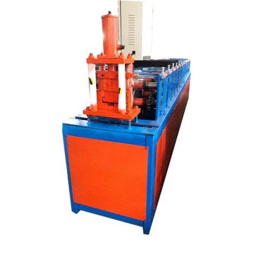 Máquina de formação de rolos frios para quadros de porta do obturador e materiais de construção