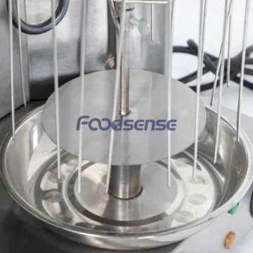 Commercial Full Automatic Electric Electric Toaster Chicken Doner Kebab Stainless Steel Shawarma Machine