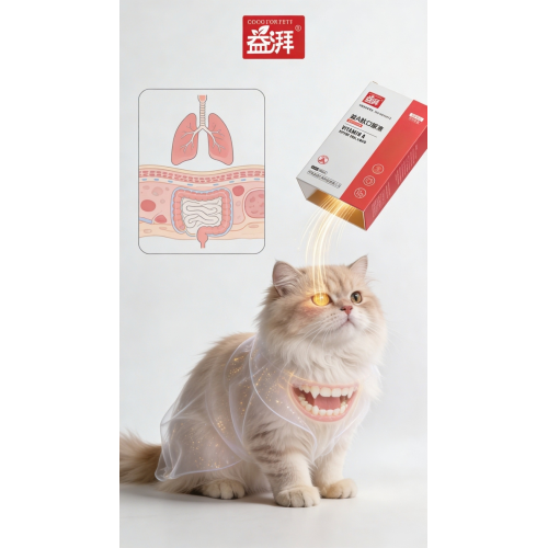 دعم مزدوج للحاجز المناعي وصحة الغشاء المخاطي في الحيوانات الأليفة