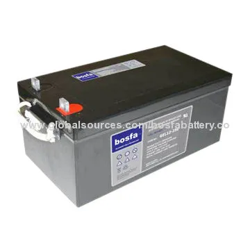 Gel batteries for solar system industrial 12v 250ah gel battery