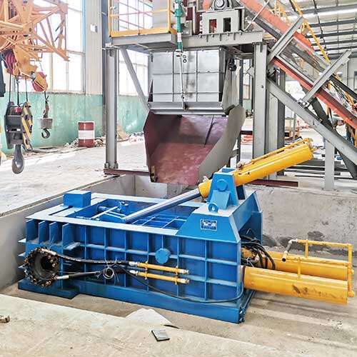 Metal Steel Wire Scrap Baler