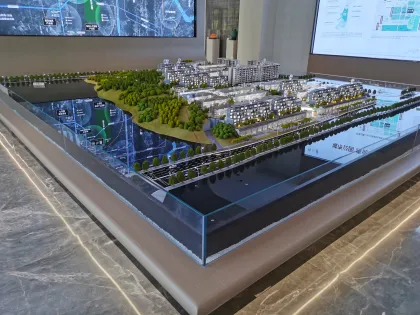 Manufacturers Supply LED Lighting and Urban Planning Models for Architectural Scale Buildings