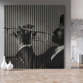Polyester Fiber Print Acoustic Slat Wall