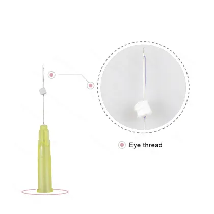 Blunt tip 30g25mm38mm threads eyes blunt pdo threads