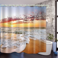 waterproof fabric shower curtain