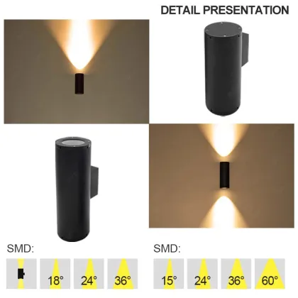 Modern Outdoor Up and Down LED Wal Light