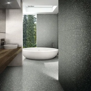 LTE603 GREY TERRAZZO PORCELAIN TILES FOR BATHROOM