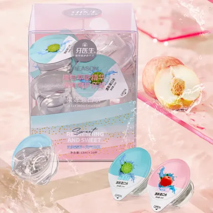 Breath Fresher Portable Jelly Cup Mouthwash