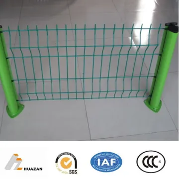 Anping Curvy Welded Wire Fence With Peach Shaped Post