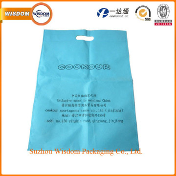 recyclable foldable heat seal non woven shopping bag