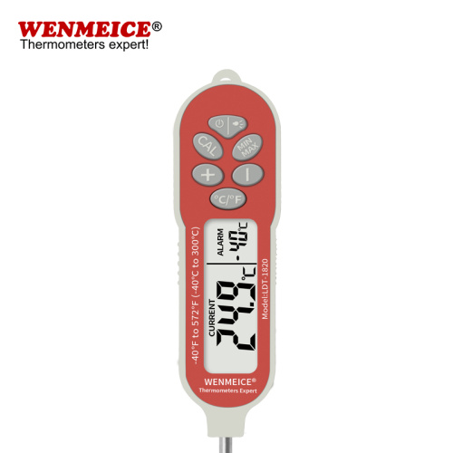 Calibración electrónica del termómetro de carne para cocinar IP68 a prueba de agua