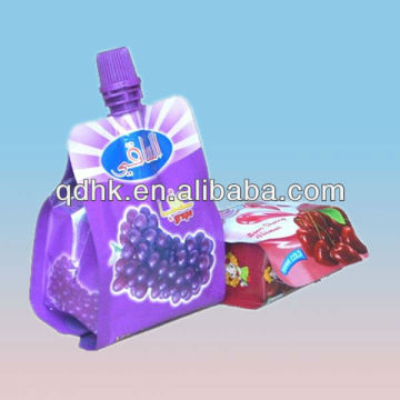 resealable plastic bags with spout juice bag drink bag