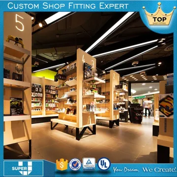 China Factory Custom Tailor High Quality Retail Electronic Shop Decoration