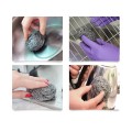 Stainless steel cleaning ball