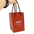 Customized full-color paper gift bag with logo