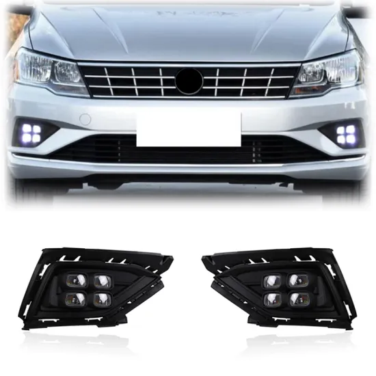 Monochrome LED Daytime Running Lights for Volkswagen VW Jetta 2016-2018