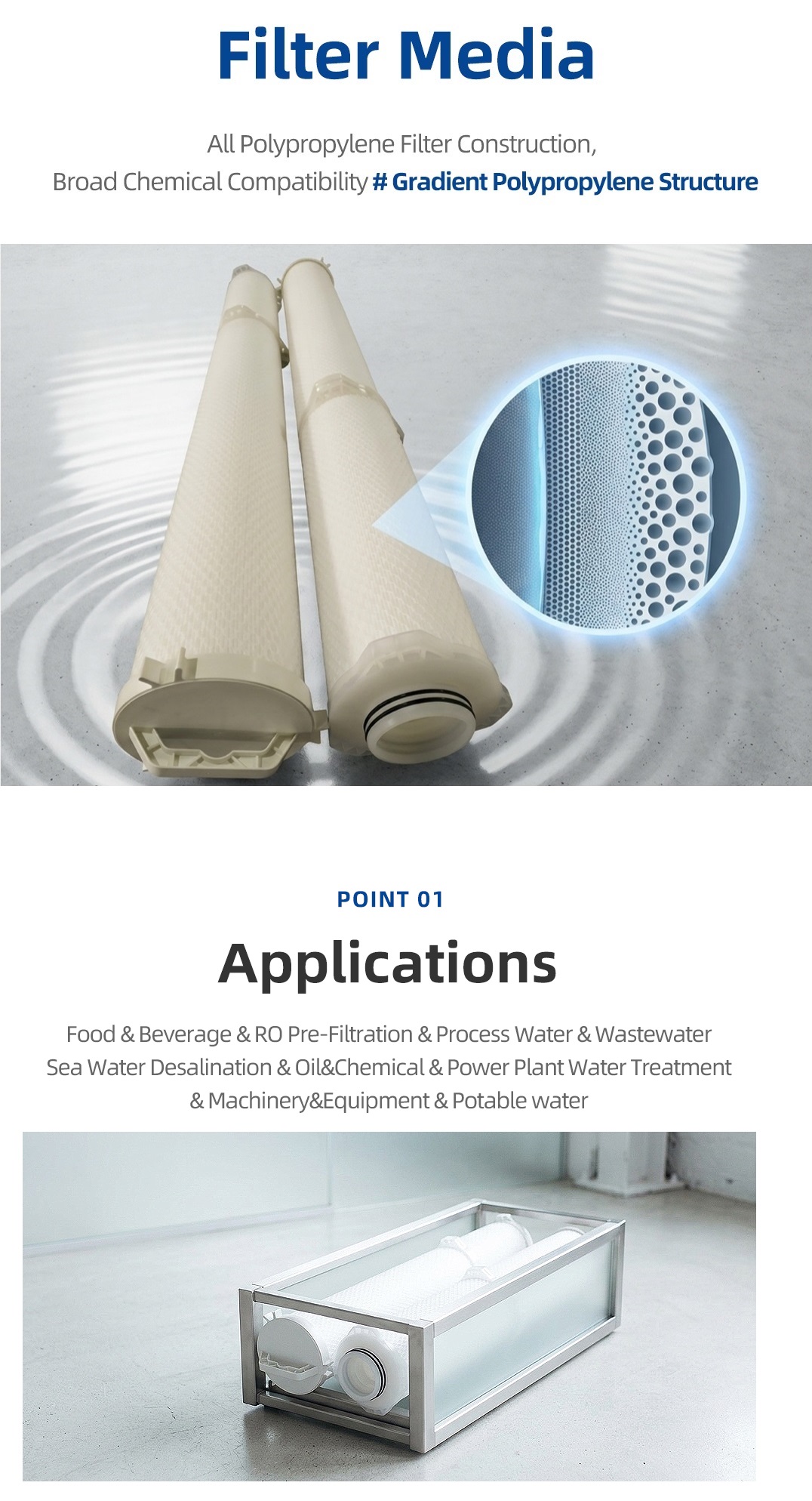 2.Pentair Replacement Large Flow Filter Element Details Page