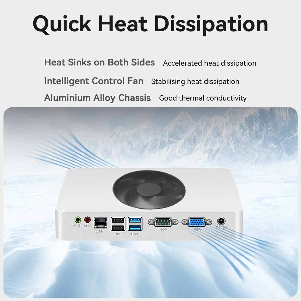 x26UL J1900 Mini PC With COM