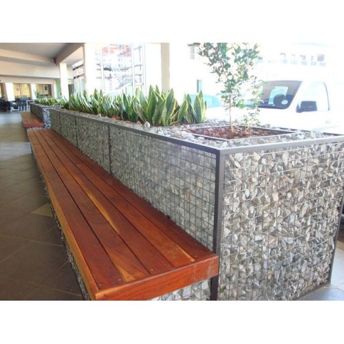 Декоративная коробка Gabion для стола и стула