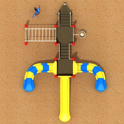 Outdoor Adult Jungle Gym Fitness Equipment for Amusement Parks