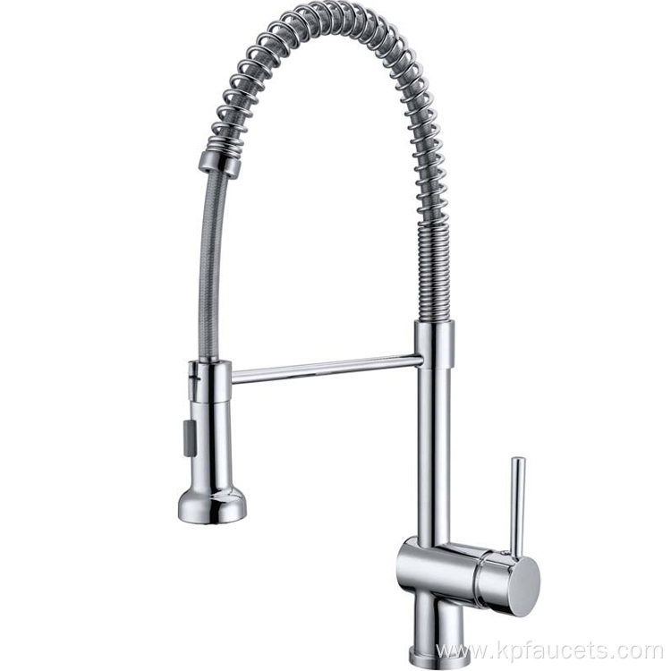 Deluxe Colorful Reliable Pull Down Kitchen Faucet Chrome