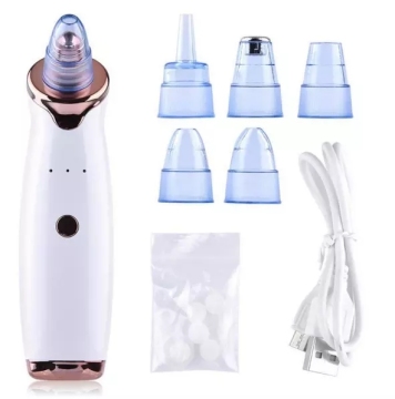 USB Rechargeable Electric Blackhead Remover with Suction Facial Massage Cleaner
