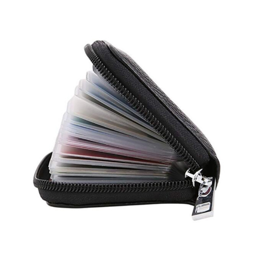 Customized Stylish Small Leather Credit Card Case