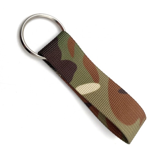 Personalized Custom Short Pu Patch Carabiner Keychain