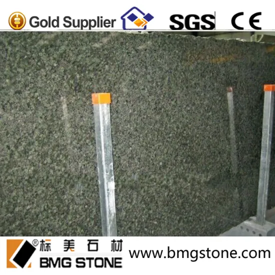 Brazil Green Granite Fountaine Green Granite Stone for Floor Tile Building Material
