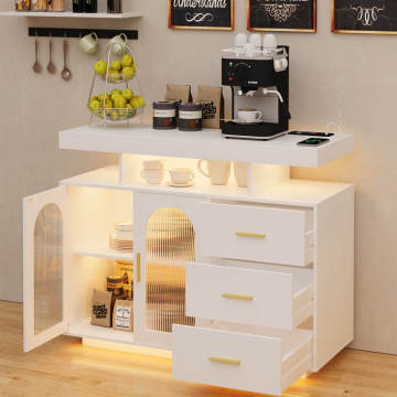 bedroom storage cabinet Dining Kitchen Room High Gloss Acrylic Door Supplier