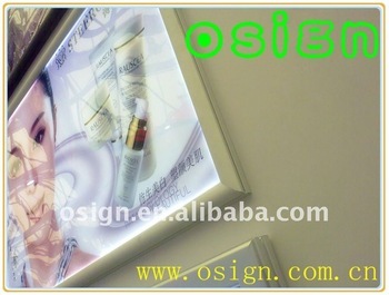 Slim LED Light Box Display