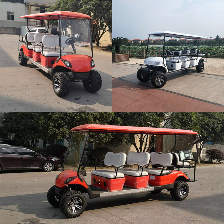 6 2 Seaters Off Road Golf Carts
