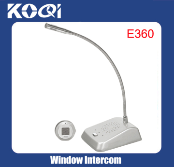 Dual-Way Box Office Intercom Kit Window Counter