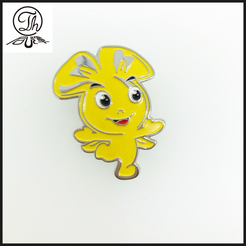 High quality cheap enamel epoxy badge pins