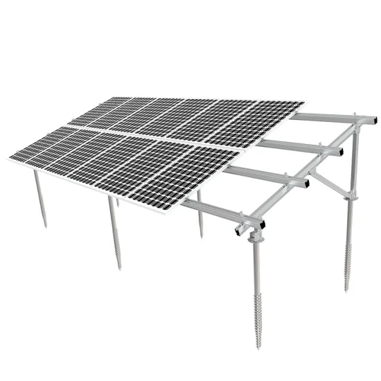 AL6005-T5 Aluminum Alloy N Type Ground Screw Solar Panel Mounting Bracket