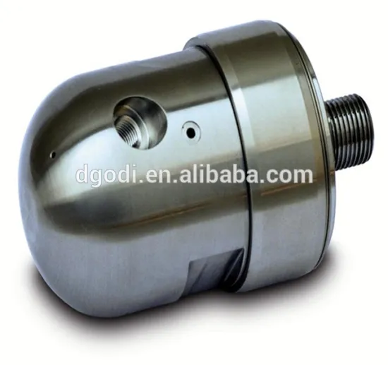 Custom CNC milling polished stainless steel water jet fountain nozzles