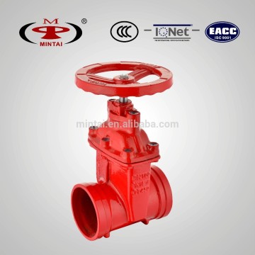 2''---8'' Grooved non-rising Ductile Iron Gate Valve