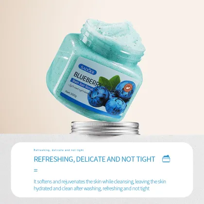 Blueberry best body scrub to remove dead skin