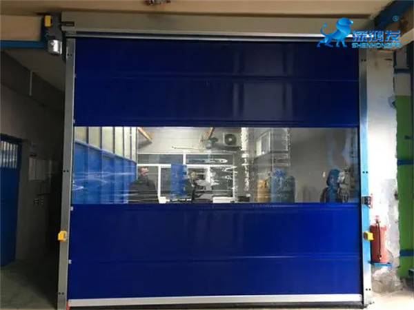 Air Shower PVC High Speed Rolling Door