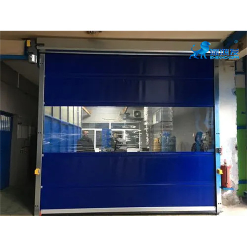 Air Shower PVC High Speed Rolling Door