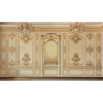 European Luxury 3D Wall Panels for Banquet Halls