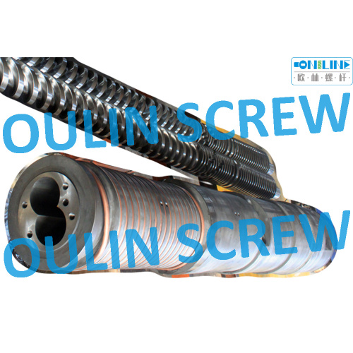 92/188 Twin Conical Screw and Barrel for PVC WPC Extrusion