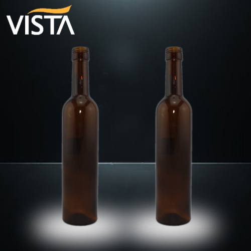 Vista Brand Decorated Bottle of Vodka