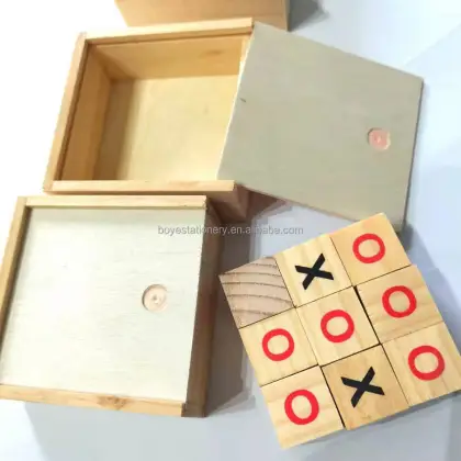 Wooden Skill Game Set for Kids - Cheap and Fun Wooden Toys and Puzzles