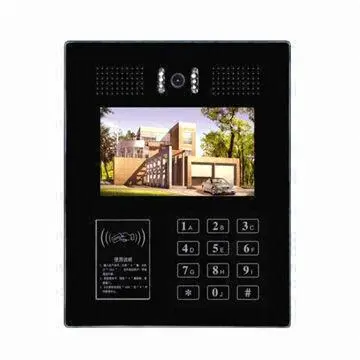 Shenzhen Manufacturer Video Door Phone Intercom for Buildings, DIY Installation, Easy-to-operating